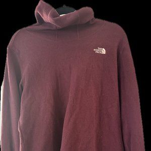 The North Face Turtle Neck, XL, Maroon